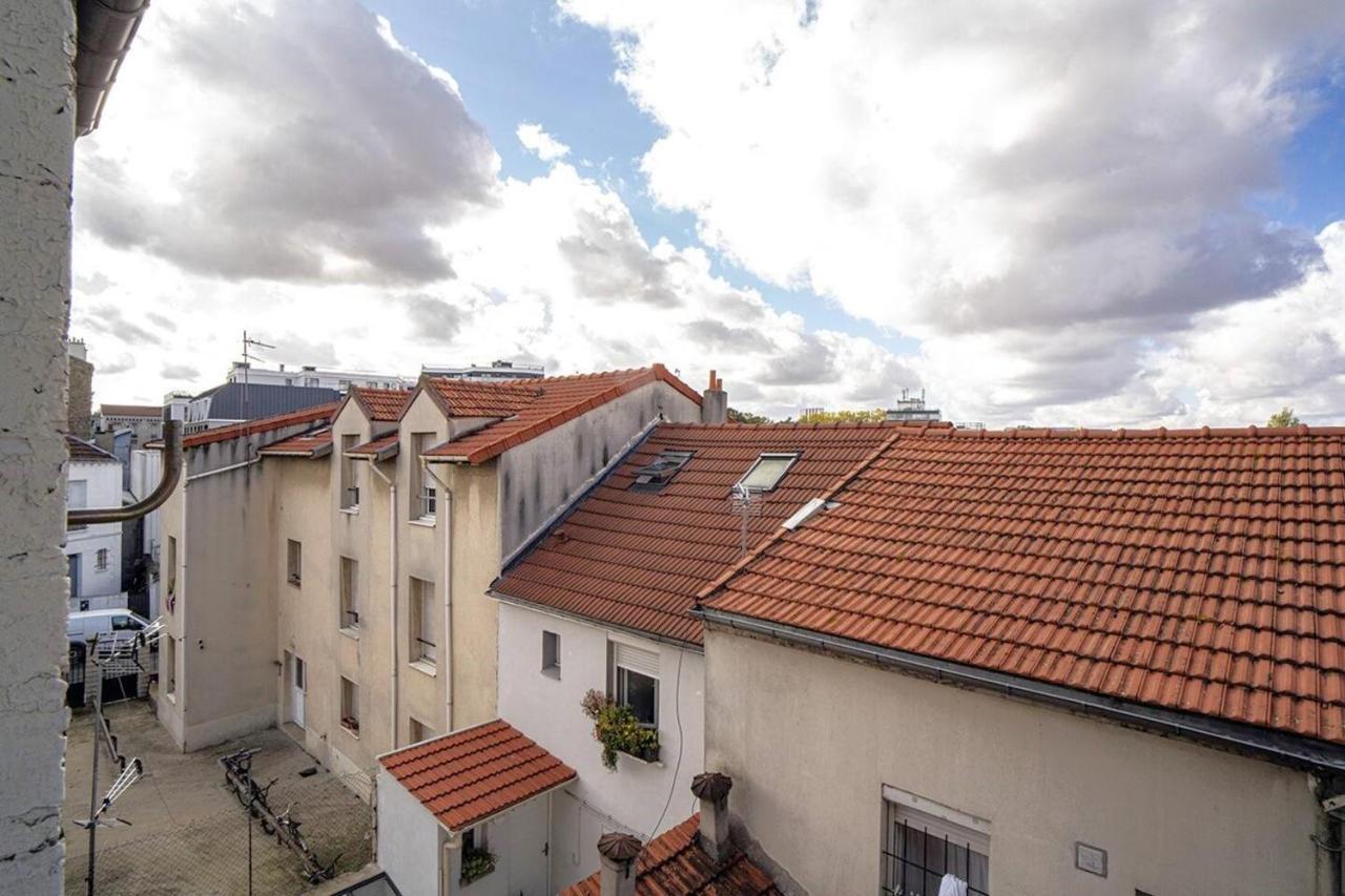 Ferienwohnung Superbe 2 Pieces Renove Et Calme Aubervilliers Exterior foto