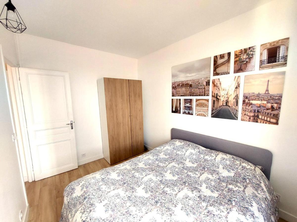 Ferienwohnung Superbe 2 Pieces Renove Et Calme Aubervilliers Exterior foto